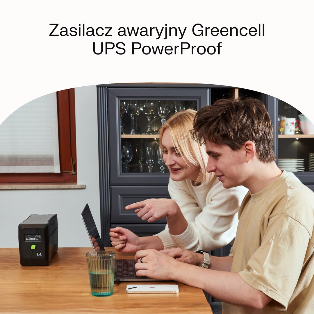 UPS GREEN CELL POWERPROOF 360W/650VA MOD. SINE (360W snaga, 650VA kapacitet, modifikovani sinusni val)-18