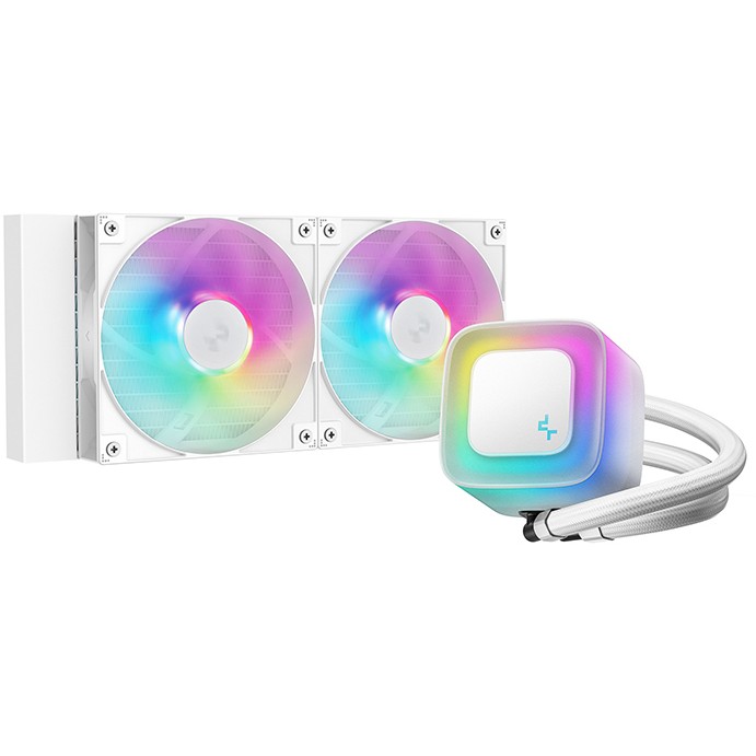 Vodeno hlađenje DEEPCOOL LE240 WH V2-0