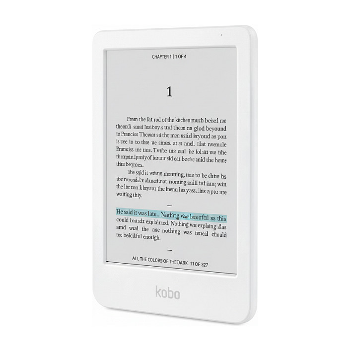 E-book čitač KOBO Clara Colour (Touchscreen, 16 GB, Wi-Fi, Bijela)-0