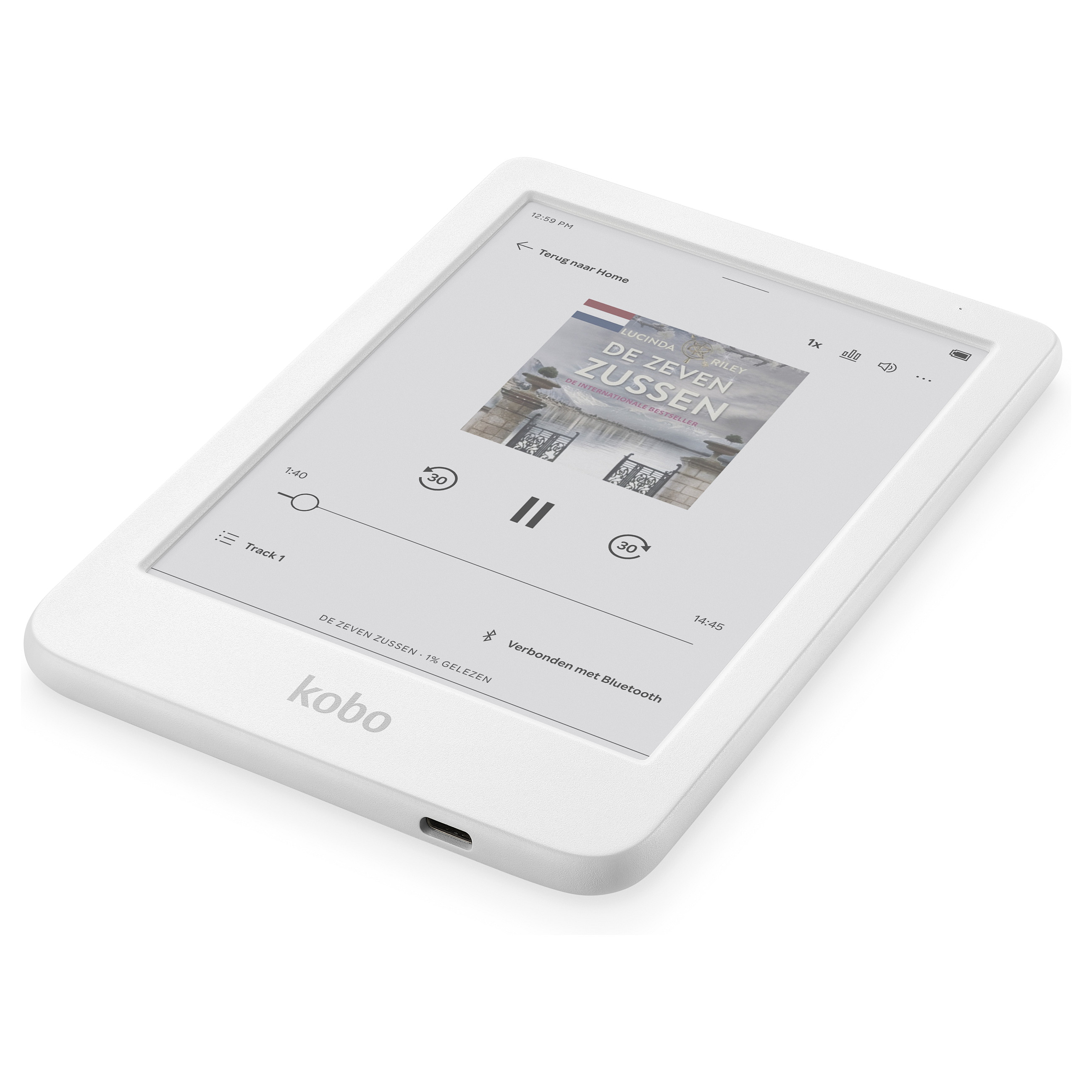 E-book čitač KOBO Clara Colour (Touchscreen, 16 GB, Wi-Fi, Bijela)-2