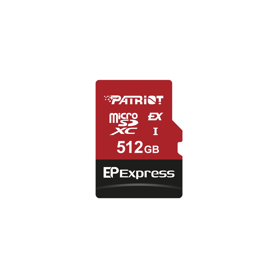 Micro SDXC memorijska kartica PATRIOT EP 512GB 800/600 MB/s U3-1