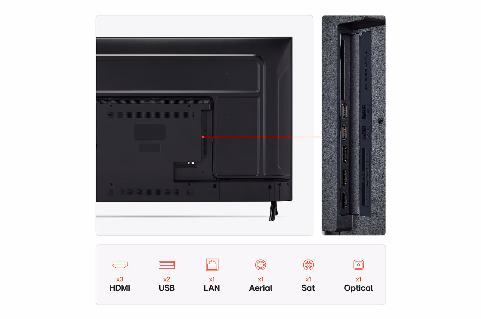 TV LG 65UA73006LA (165 cm, 4K UHD, LED, Smart TV, DVB-T2/-C/-S2)-3