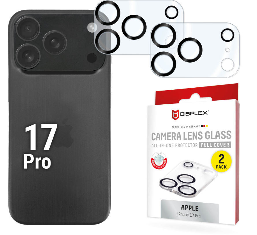 Staklo zaštitno DISPLEX All-In-One Camera Protector za iPhone 17 Pro-0