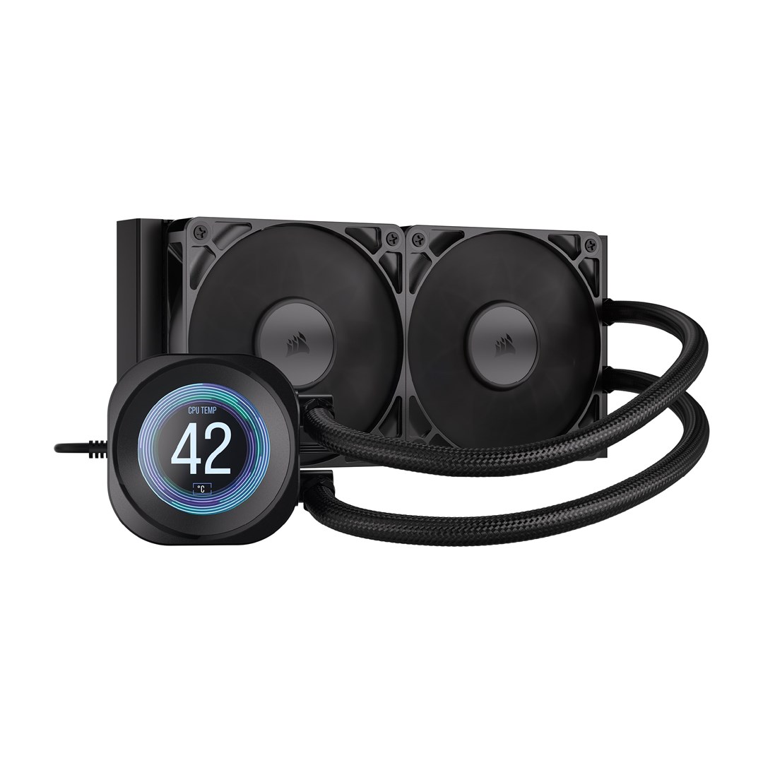 Vodeno Hlađenje CORSAIR Nautilus 240 RS LCD (240mm radiator, Intel LGA 1851/1700, AM5/AM4)-2