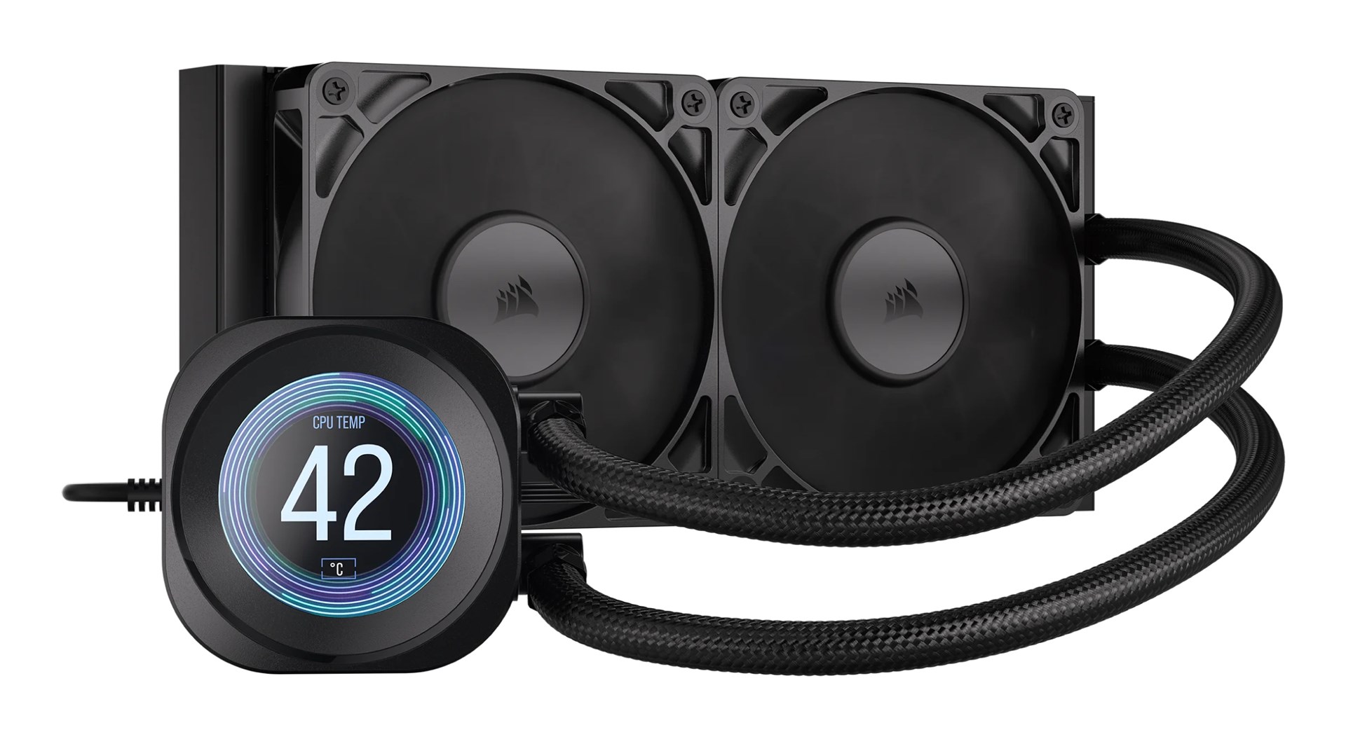 Vodeno Hlađenje CORSAIR Nautilus 240 RS LCD (240mm radiator, Intel LGA 1851/1700, AM5/AM4)-0