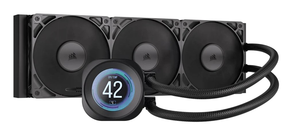 Vodeno Hlađenje CORSAIR Nautilus 360 RS LCD (360mm radiator, Intel LGA 1851/1700, AM5/AM4)