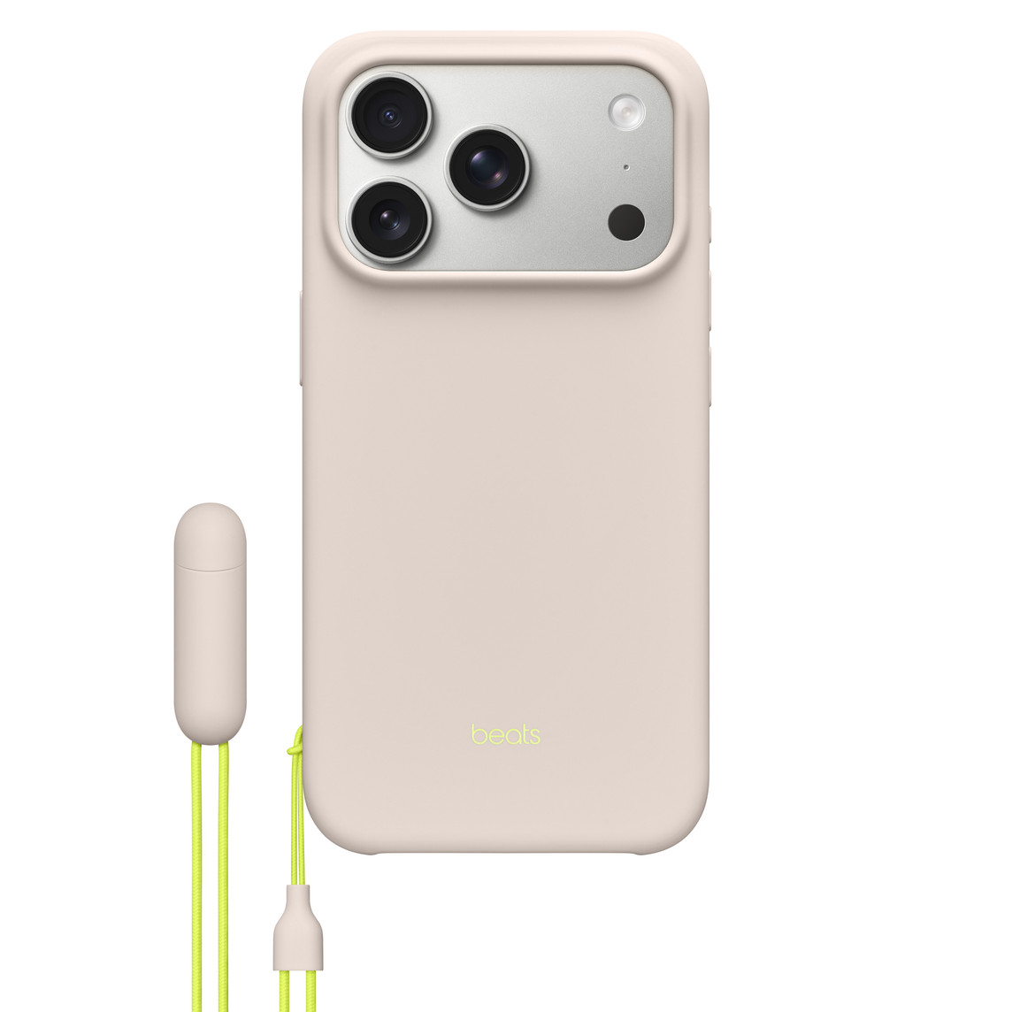 Maska za mobitel BEATS za IPHONE 17 Pro, MagSafe, Camera Control - Lime Stone-0