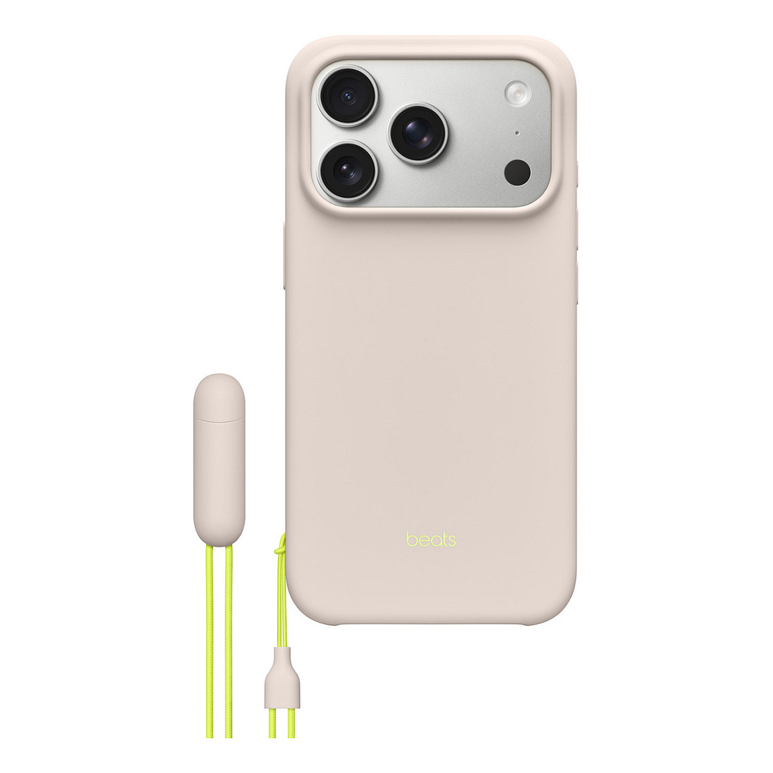 Maska za mobitel BEATS za IPHONE 17 Pro, MagSafe, Camera Control - Lime Stone-4