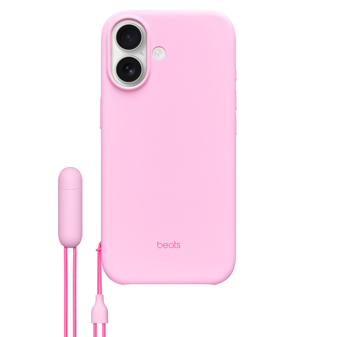 Zaštitna maska APPLE Beats Kickstand Case for iPhone 17 (MagSafe, Camera Control, Pebble Pink)-0