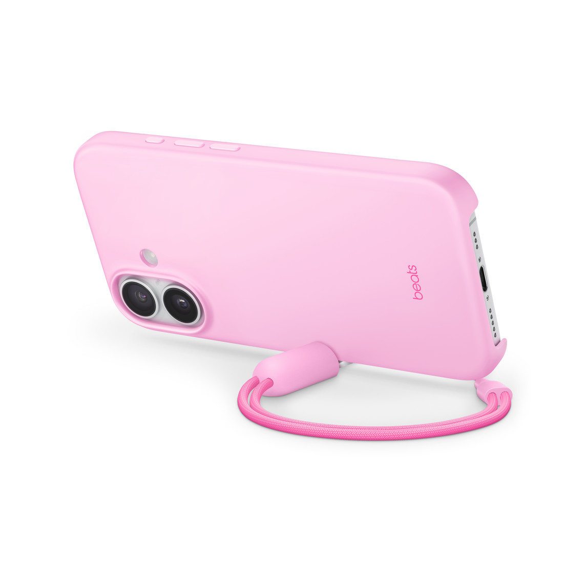 Zaštitna maska APPLE Beats Kickstand Case for iPhone 17 (MagSafe, Camera Control, Pebble Pink)-2