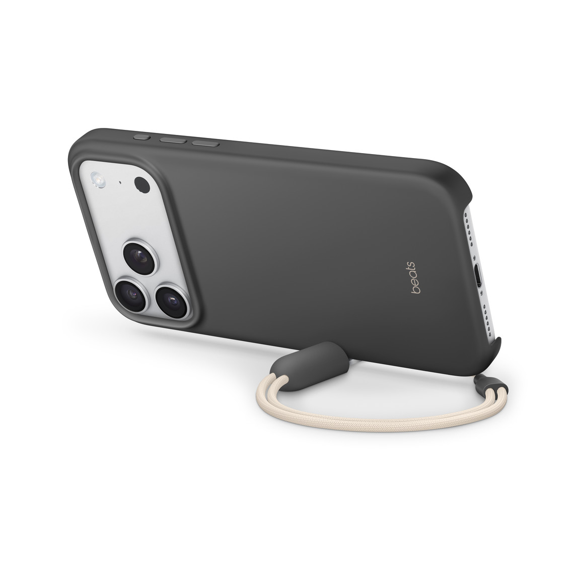 Maska za iPhone APPLE Beats iPhone 17 Pro Max (Kickstand, MagSafe, kontrola kamere, Granite Gray)-1