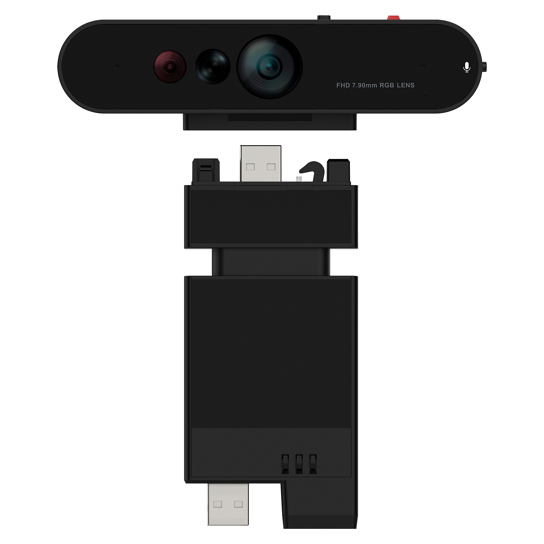 Web kamera LENOVO ThinkVision MC60 (1080p FHD, 90° FOV, dvostruki mikrofon, USB-A)