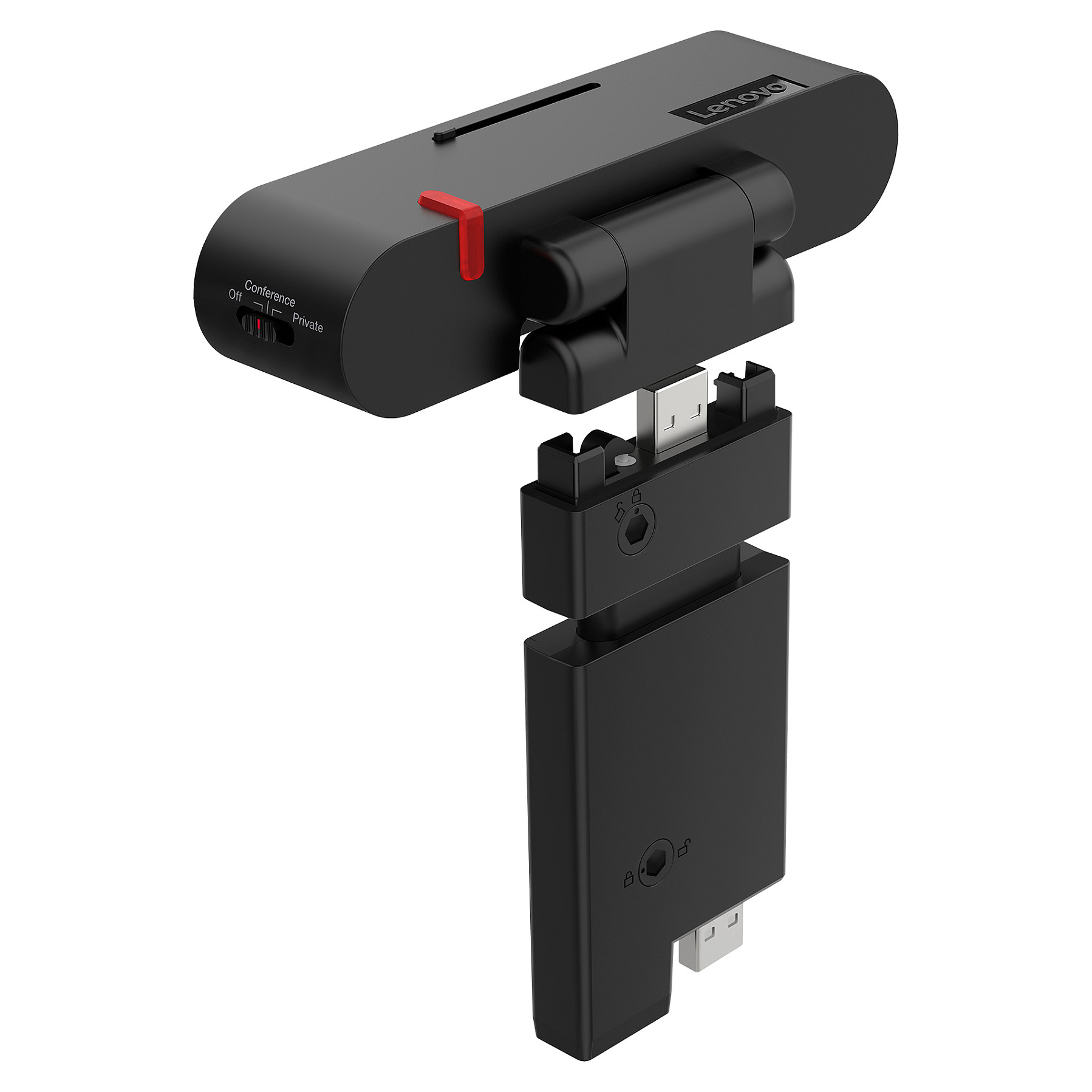 Web kamera LENOVO ThinkVision MC60 (1080p FHD, 90° FOV, dvostruki mikrofon, USB-A)-6