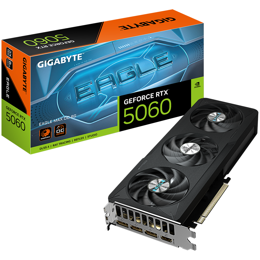 Grafička kartica GIGABYTE GeForce RTX 5060 EAGLE MAX OC 8GB-0