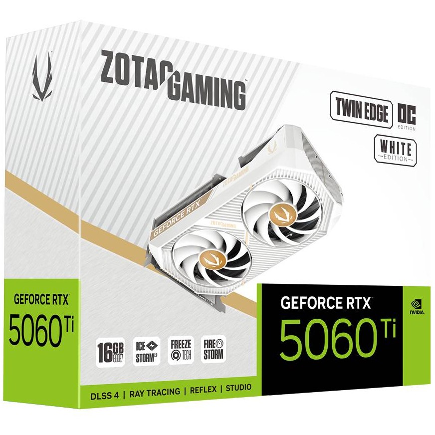 Grafička kartica ZOTAC GAMING GeForce RTX 5060 Ti Twin Edge OC NVIDIA 16 GB GDDR7-6