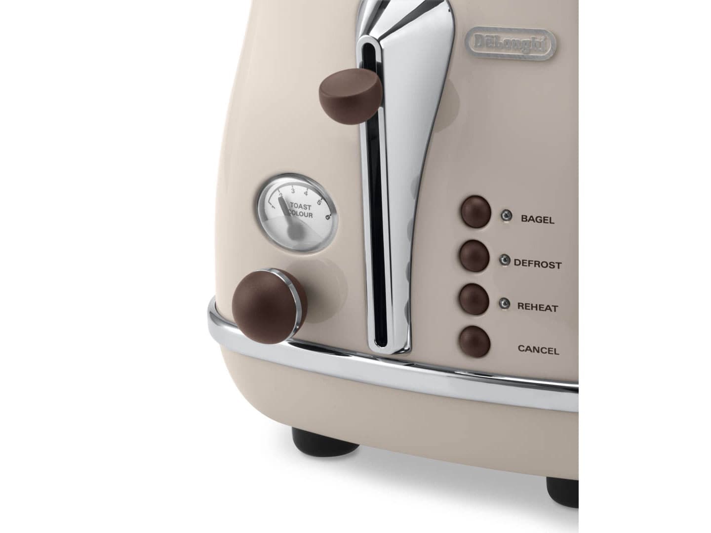 Toster DELONGHI Icona Capitals CTOV 2103.BG (2 utora, 900W, bež)-4