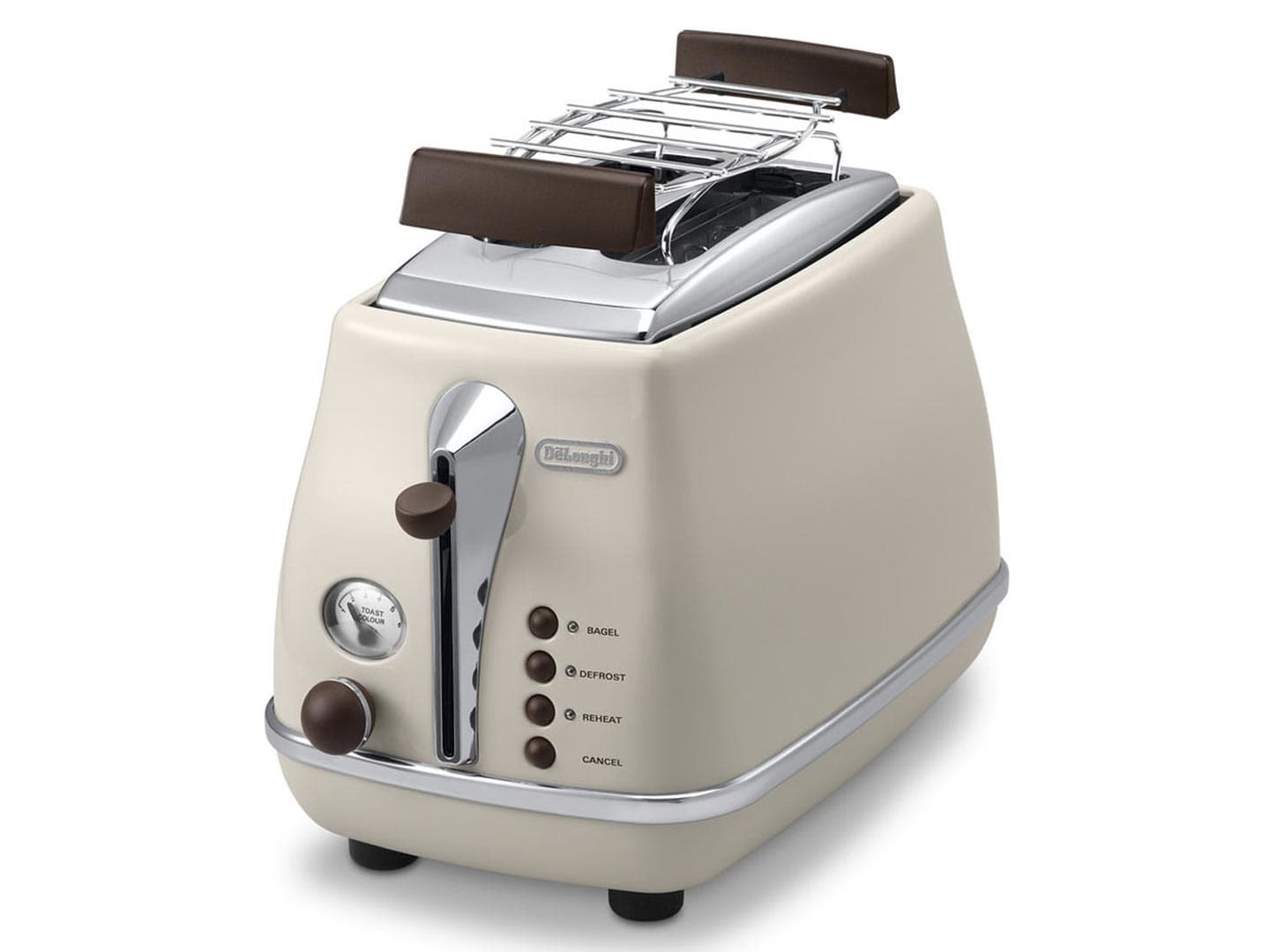 Toster DELONGHI Icona Capitals CTOV 2103.BG (2 utora, 900W, bež)-0