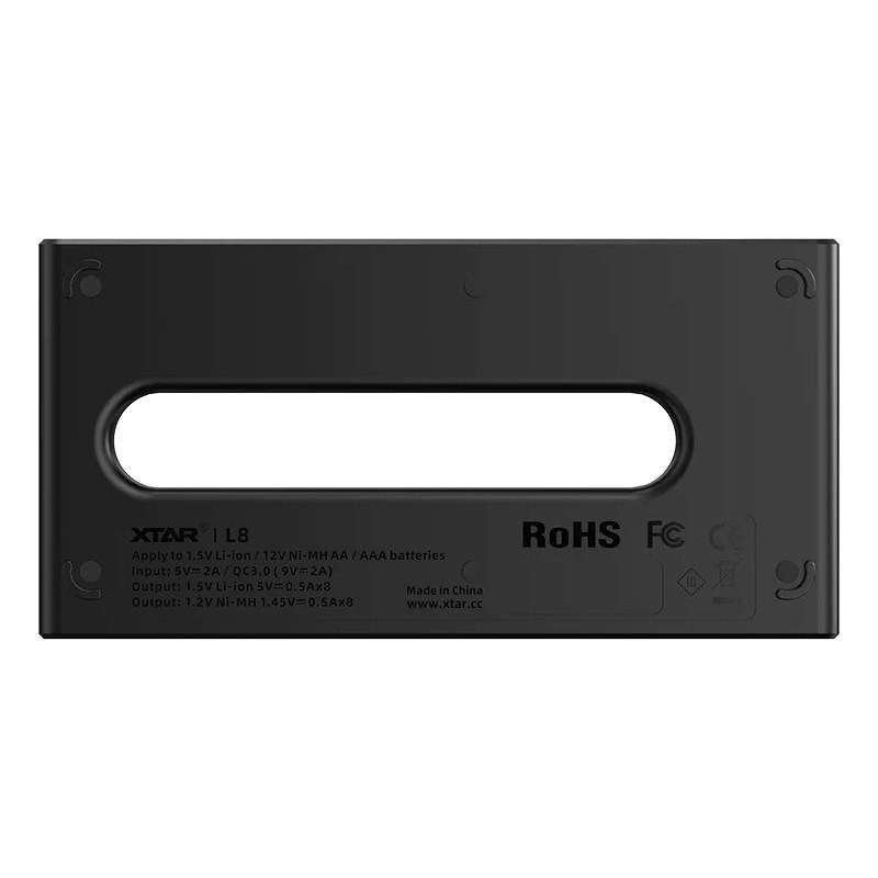 Punjač baterija XTAR (AA/AAA 1,5 V i 1,2V, pametni, 8 utora)-2