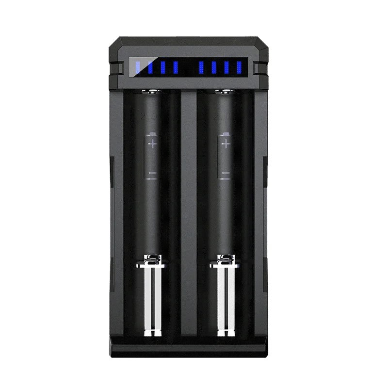 Punjač baterija XTAR Li-ion 18650 USB-C - 2 utora-4