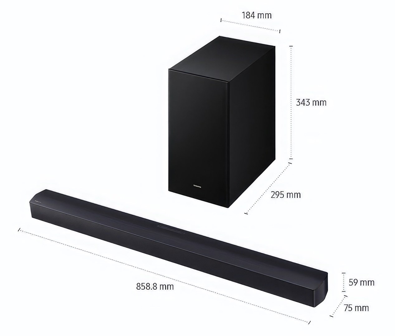 Soundbar SAMSUNG HW-B450F/EN-8