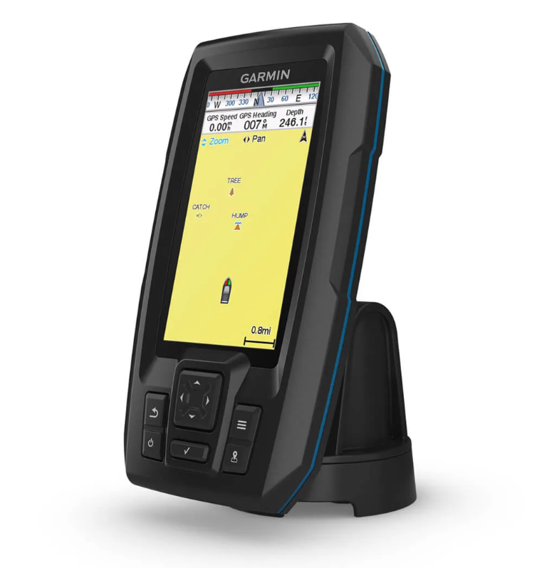 Fishfinder GARMIN Striker Vivid 4cv (sa sondom CHIRP 77/200kHz/ClearVü GT20-TM, 4-pin) GPS 010-02550-01-3