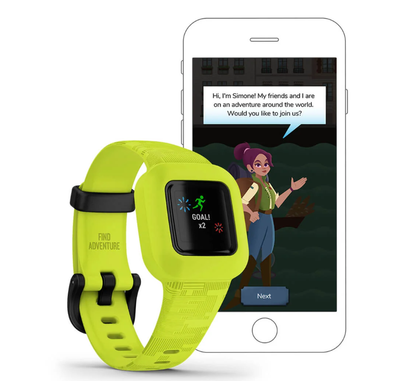 Pametna narukvica dječja GARMIN vivofit jr. 3 Digi Camo, 010-02441-00-1