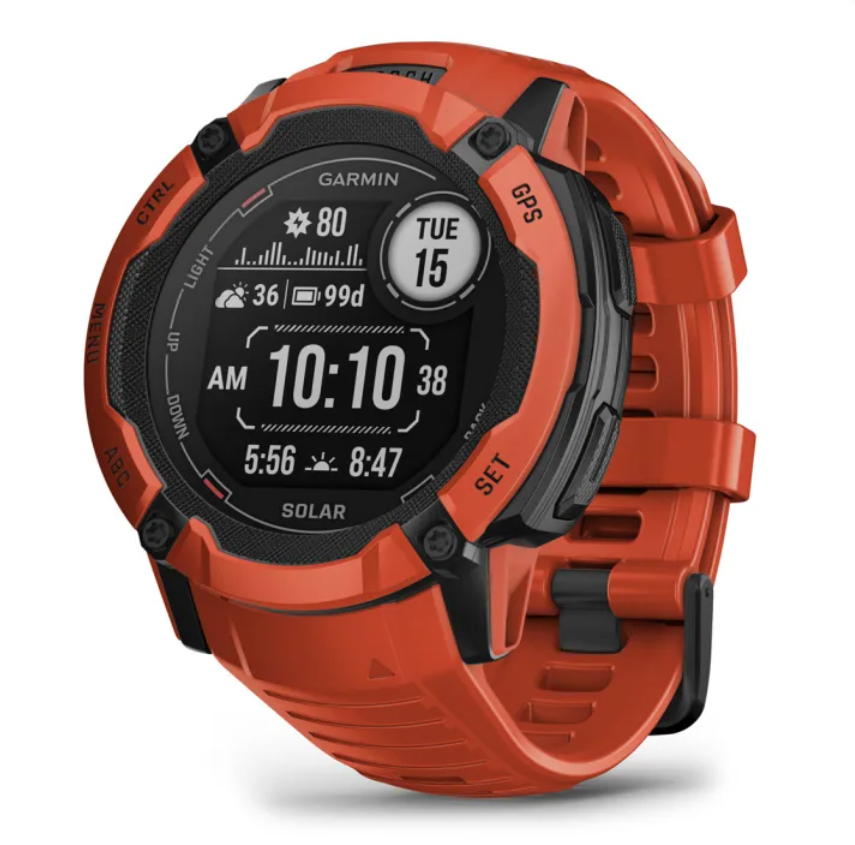 Pametni sat GARMIN Instinct 2X Solar Flame Red, 010-02805-01-0