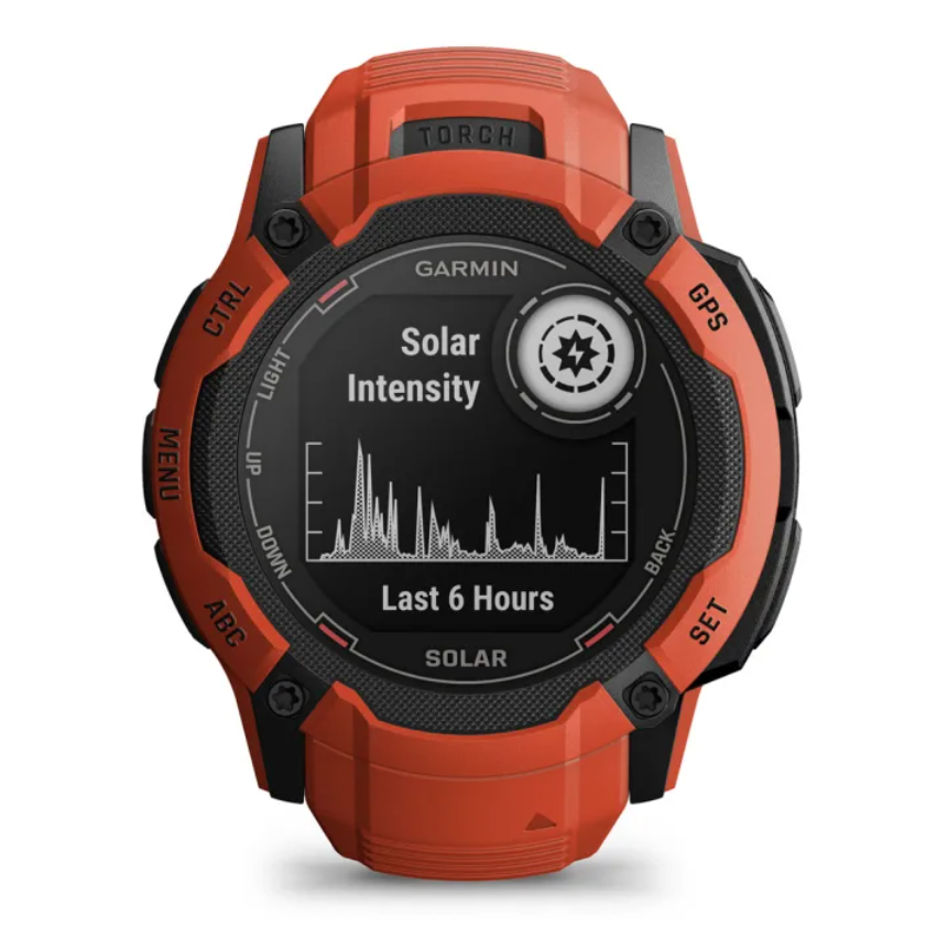 Pametni sat GARMIN Instinct 2X Solar Flame Red, 010-02805-01-7