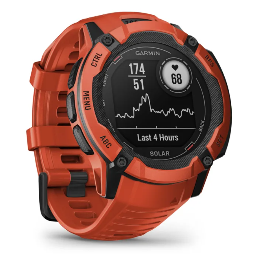 Pametni sat GARMIN Instinct 2X Solar Flame Red, 010-02805-01-6