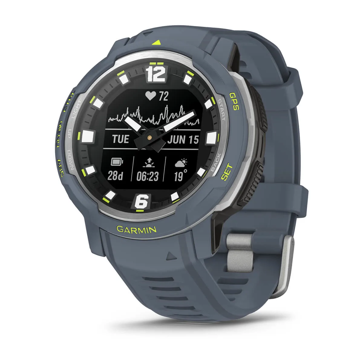 Pametni sat GARMIN Instinct Crossover Blue Granite-0