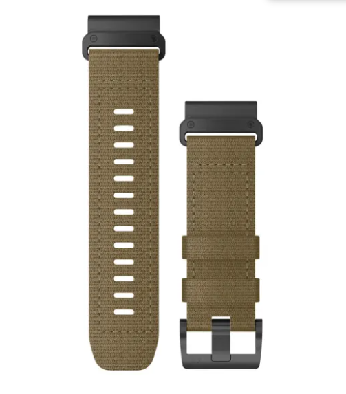Zamjenski remen GARMIN Quickfit 26mm - Tactical coyote tan nylon 010-13010-11