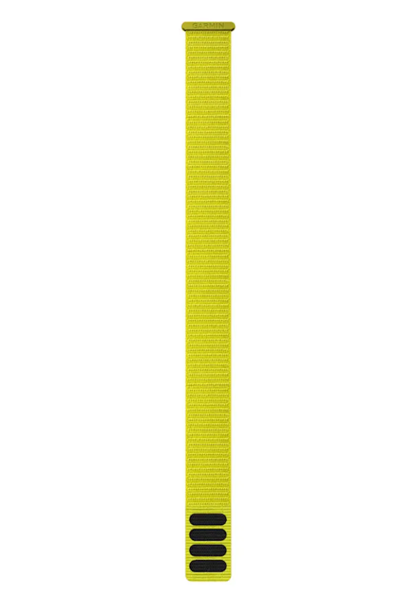 Zamjenski remen GARMIN 22 mm Ultrafit 2 Nylon AMP Yellow – 010-13306-15-1