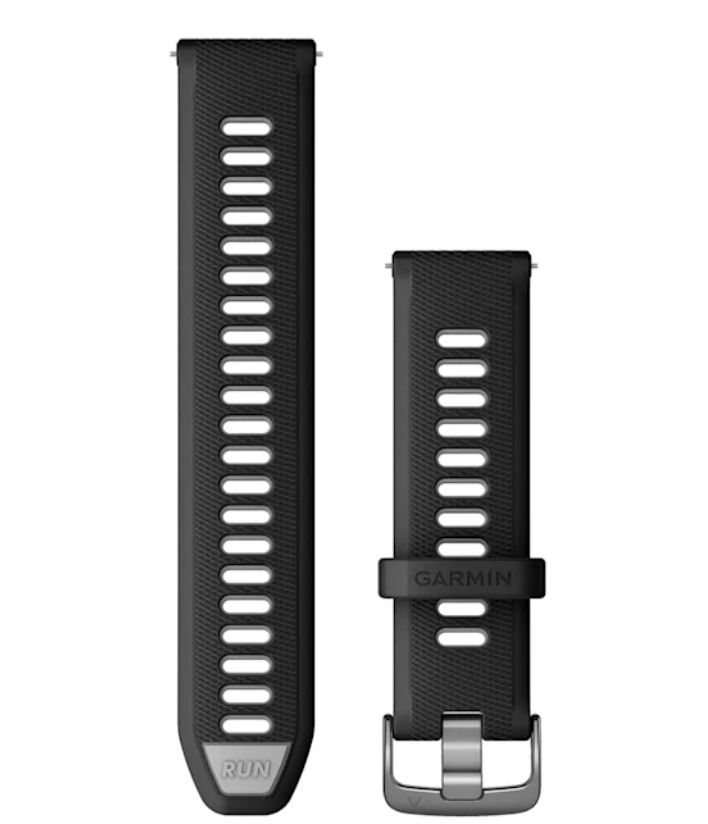 Zamjenski remen GARMIN Quick Release 22mm Black/Powder Gray, 010-11251-A0-0