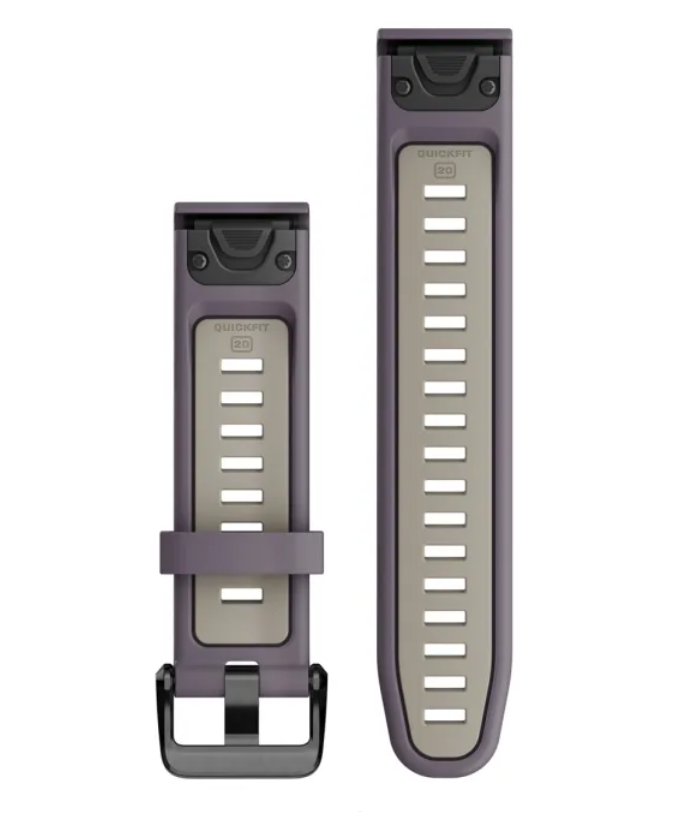 Zamjenski remen GARMIN za Quickfit 20mm Deep Orchid/Light Sand, 010-13279-06-1