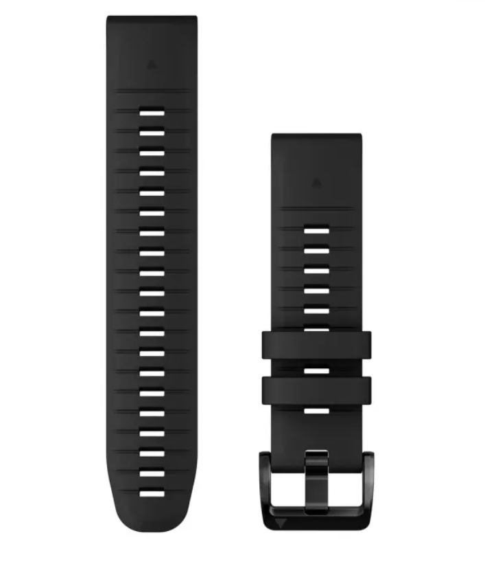 Zamjenski remen GARMIN za Quickfit 22mm Black silicone, 010-13280-00-1