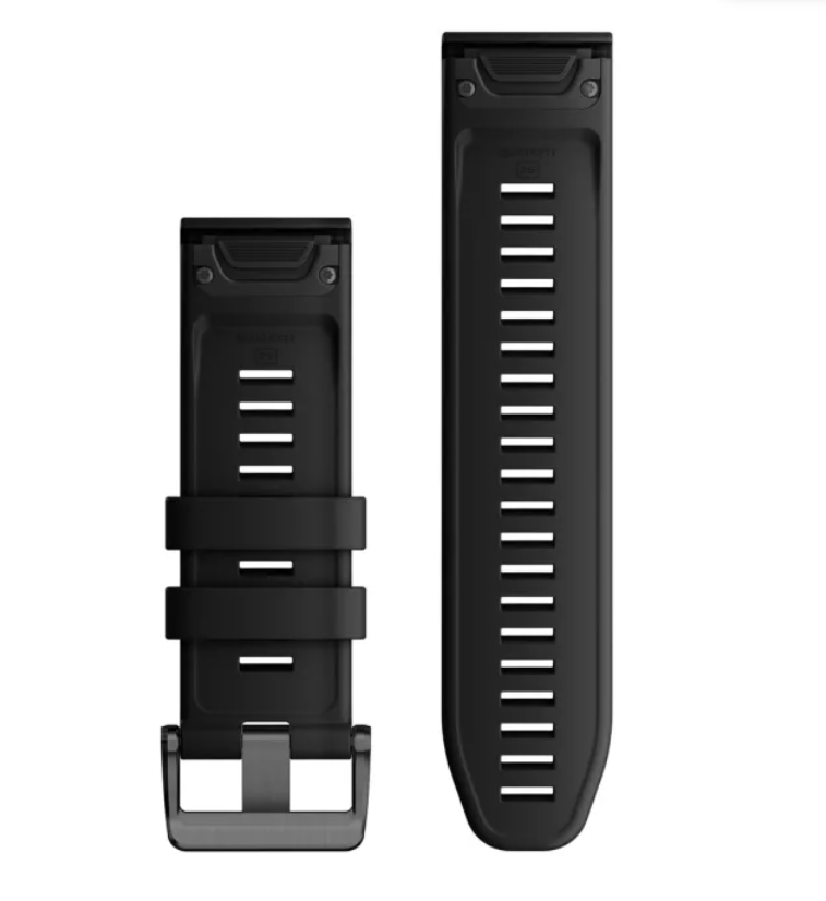 Zamjenski remen GARMIN za Quickfit 26mm Black silicone, 010-13281-00-1