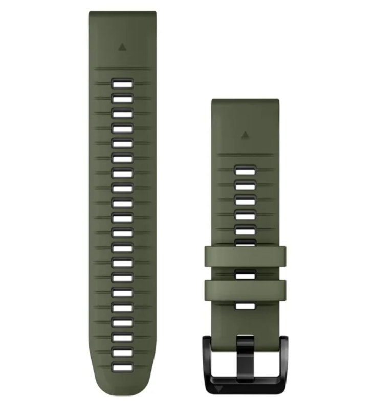 Zamjenski remen GARMIN za Quickfit 22mm Moss/Graphite silicone, 010-13280-07-1