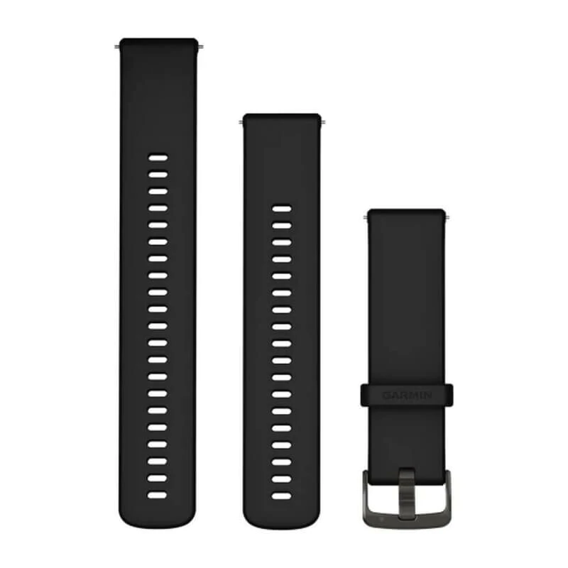 Zamjenski remen GARMIN Quick Release 22mm, Black silicone, 010-13256-21-0