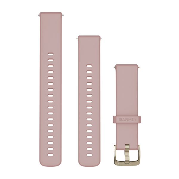 Zamjenski remen GARMIN za Venu 3S 18mm, Dust Rose silicone, 010-13256-03-0