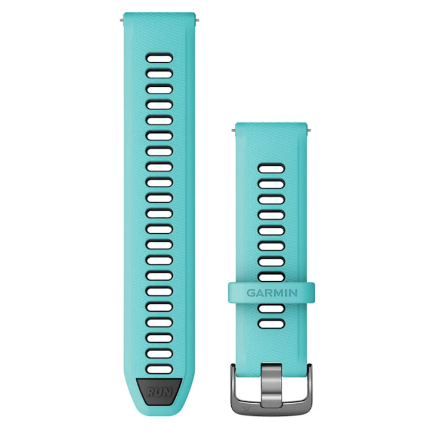 Zamjenski remen GARMIN22mm Aqua/crni, 010-11251-A2