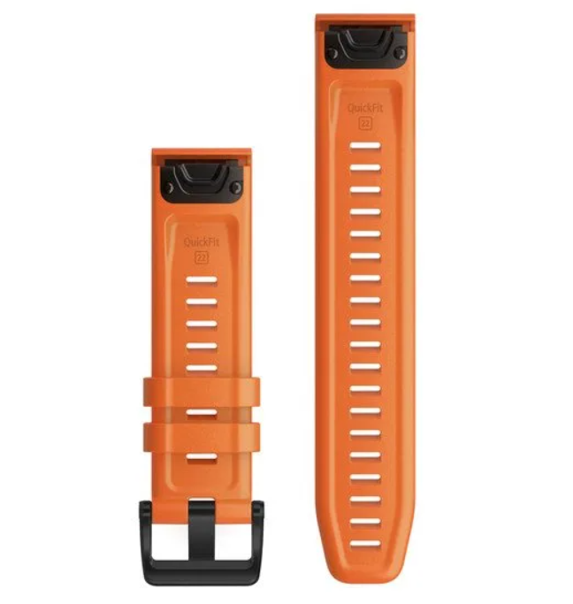 Zamjenski remen za GARMIN fenix 6 - Ember Orange, 010-12863-01