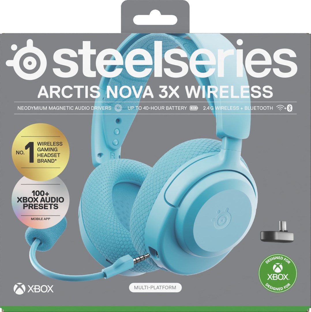 Gaming slušalice STEELSERIES Arctis Nova 3 (Multi-platform, USB-C, ClearCast Gen 2 mikrofon, RGB)-6