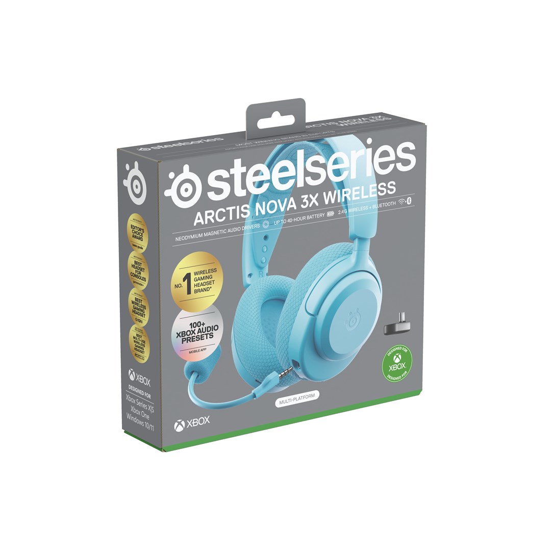 Gaming slušalice STEELSERIES Arctis Nova 3 (Multi-platform, USB-C, ClearCast Gen 2 mikrofon, RGB)-5