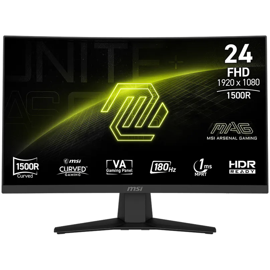 Monitor MSI MAG 244C 59.9 cm (23.6") 1920 x 1080 pixels Full HD LCD crna boja-0
