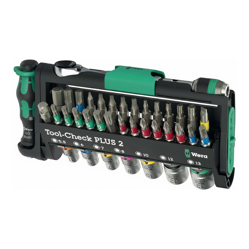 Set alata WERA Tool-Check PLUS (39 dijelova, Zyklop Mini račna, bitovi, nasadni ključevi)-0