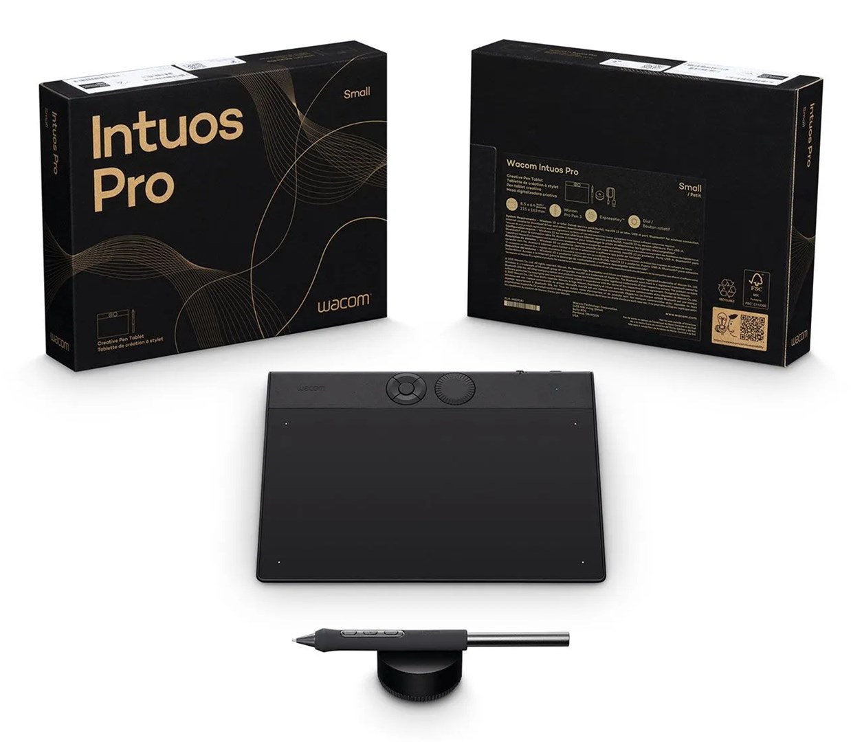 Grafički tablet WACOM Intuos Pro Small 2025 (187x105mm, Wacom Pro Pen 3, Bluetooth)-4