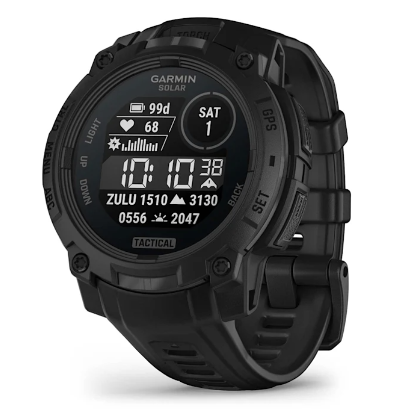 Pametni sat GARMIN Instinct 3 Tactical 45 mm Solar Black – 010-02934-50-0