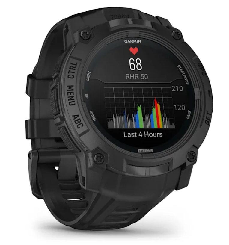 Pametni sat GARMIN Instinct 3 Tactical 50 mm AMOLED Black – 010-03020-50-8