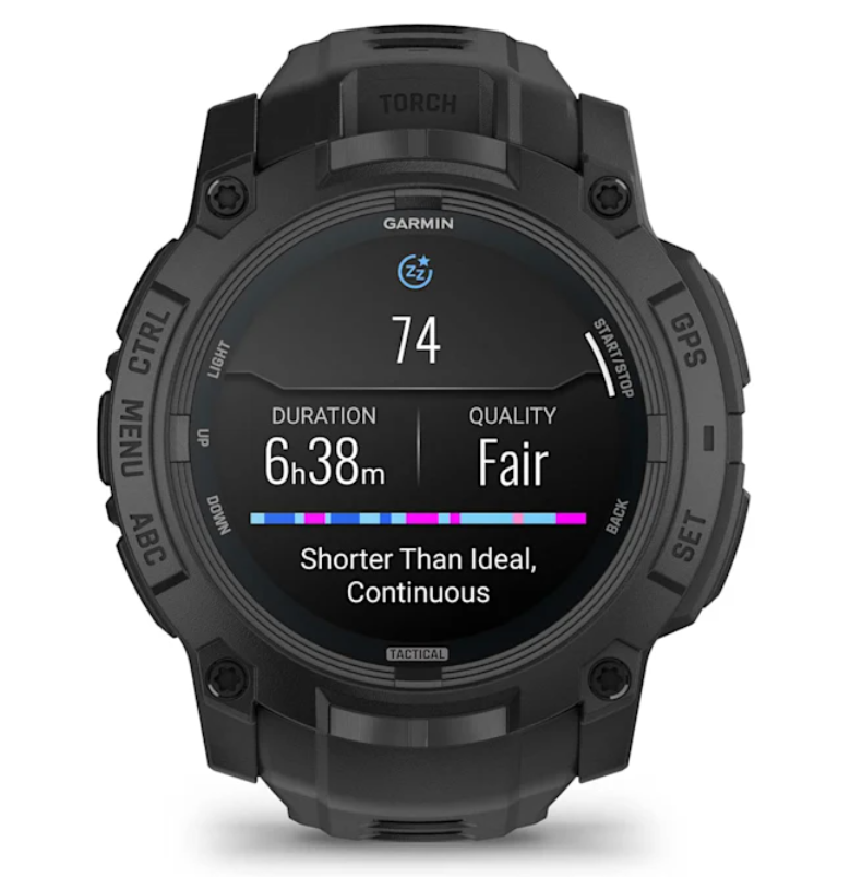 Pametni sat GARMIN Instinct 3 Tactical 50 mm AMOLED Black – 010-03020-50-3