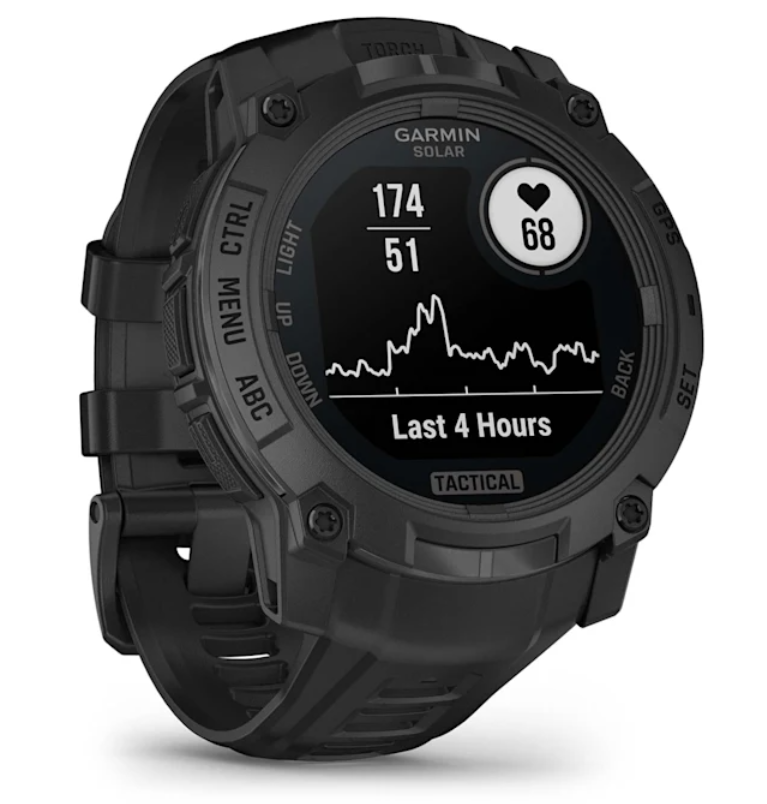 Pametni sat GARMIN Instinct 3 Tactical 50 mm Solar Black – 010-02935-50-7
